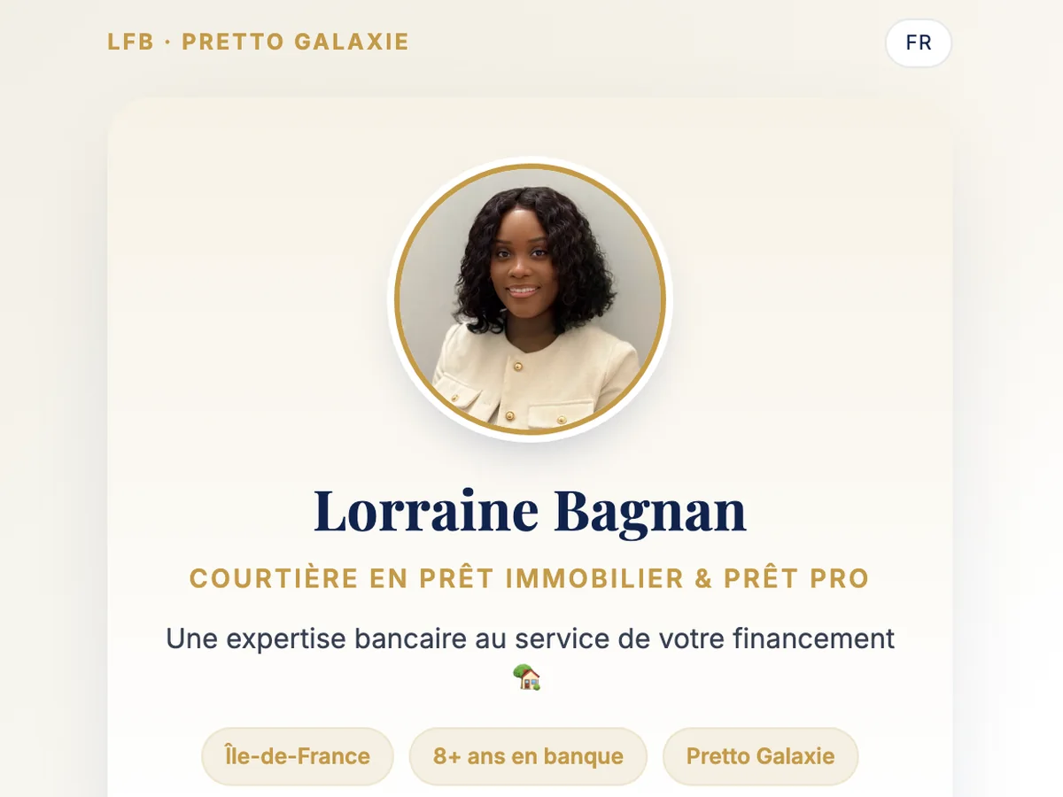 La carte virtuelle de Lorraine Bagnan